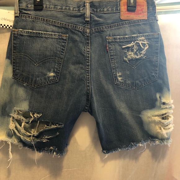 Distressed Shorts - Picture 2 of 2